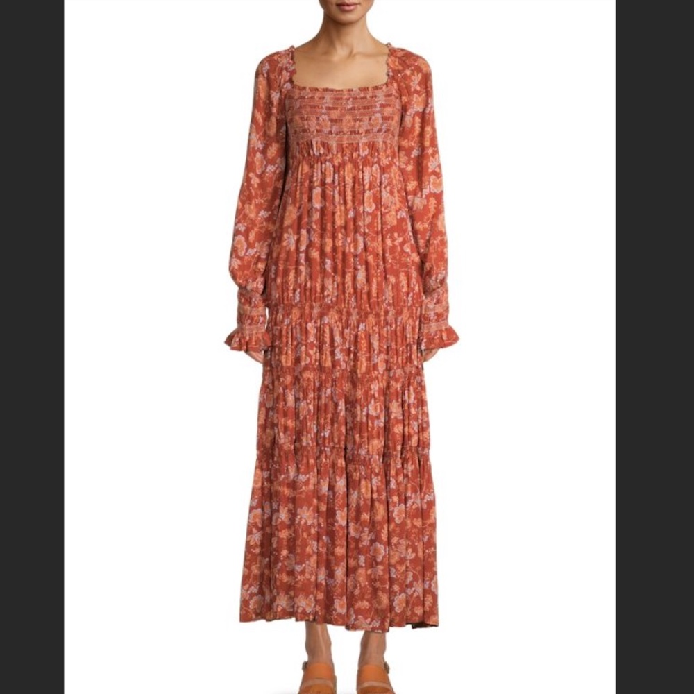 Free People Sweet Escape Print Dress